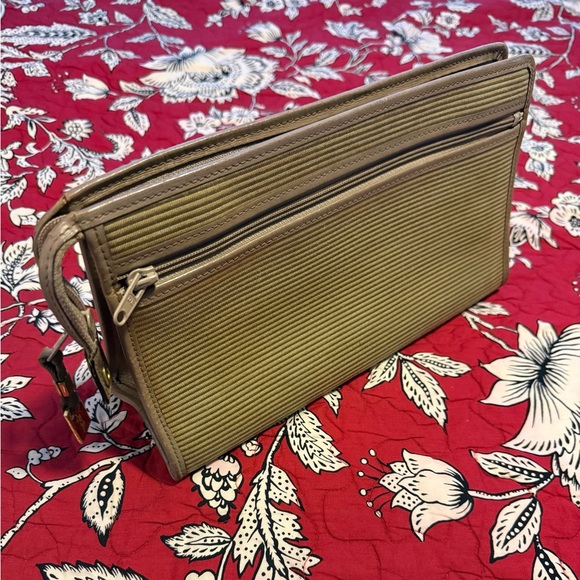 Vintage YSL Tan Clutch - Picture 2 of 5